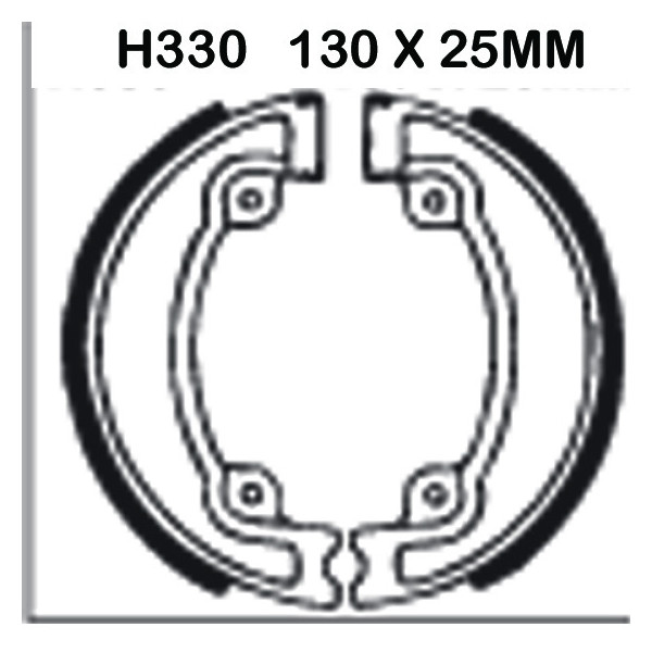 EBC EBC Brake Shoes H330